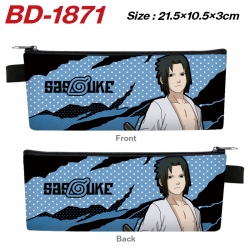 Naruto Anime PU Leather Zipper...