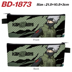 Naruto Anime PU Leather Zipper...