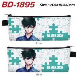 BLUE LOCK Anime PU Leather Zip...