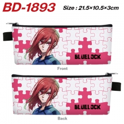 BLUE LOCK Anime PU Leather Zip...