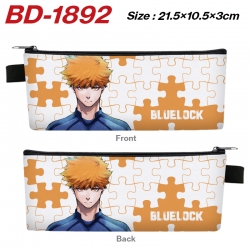BLUE LOCK Anime PU Leather Zip...