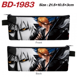 Bleach Anime PU Leather Zipper...