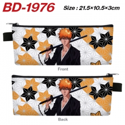 Bleach Anime PU Leather Zipper...