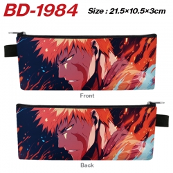 Bleach Anime PU Leather Zipper...
