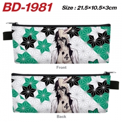 Bleach Anime PU Leather Zipper...