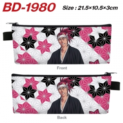 Bleach Anime PU Leather Zipper...