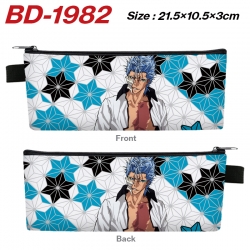 Bleach Anime PU Leather Zipper...