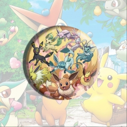 Pokemon Anime tinplate brooch ...