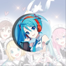 Hatsune Miku Anime tinplate br...