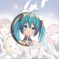 Hatsune Miku Anime tinplate br...