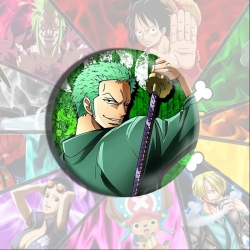 One Piece Anime tinplate brooc...