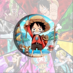 One Piece Anime tinplate brooc...
