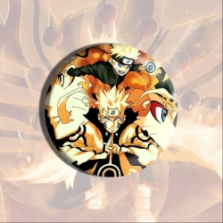 Naruto Anime tinplate brooch b...