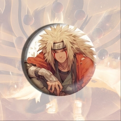 Naruto Anime tinplate brooch b...