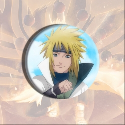 Naruto Anime tinplate brooch b...