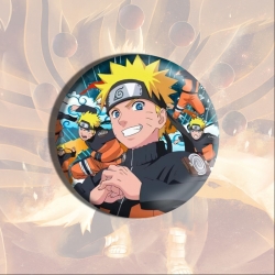 Naruto Anime tinplate brooch b...