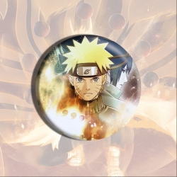 Naruto Anime tinplate brooch b...