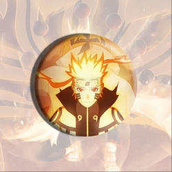 Naruto Anime tinplate brooch b...