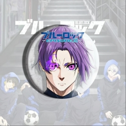 BLUE LOCK Anime tinplate brooc...