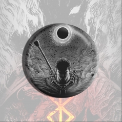 Berserk Anime tinplate brooch ...