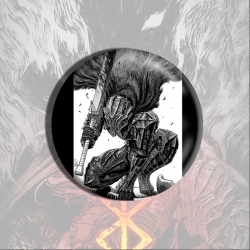 Berserk Anime tinplate brooch ...