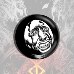 Berserk Anime tinplate brooch ...