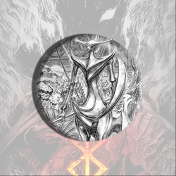 Berserk Anime tinplate brooch ...