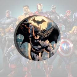 Marvel Anime tinplate brooch b...