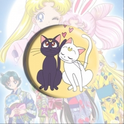 sailormoon Anime tinplate broo...