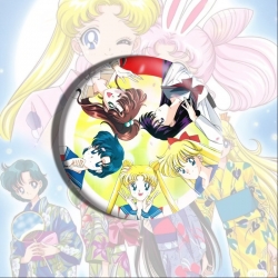 sailormoon Anime tinplate broo...