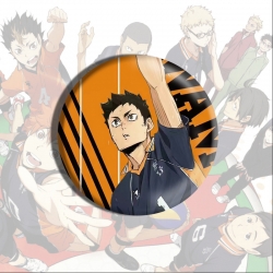 Haikyuu!! Anime tinplate brooc...