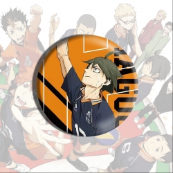 Haikyuu!! Anime tinplate brooc...