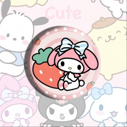 sanrio Anime tinplate brooch b...