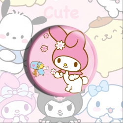 sanrio Anime tinplate brooch b...