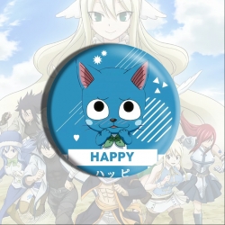 Fairy tail Anime tinplate broo...
