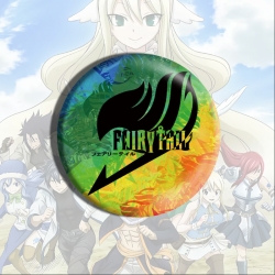 Fairy tail Anime tinplate broo...