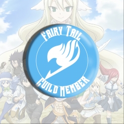 Fairy tail Anime tinplate broo...