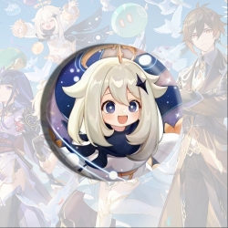 Genshin Impact Anime tinplate ...