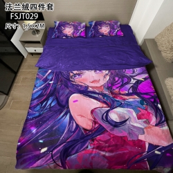 Oshi no ko Anime flannel four ...