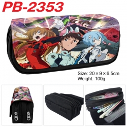 EVA Anime double-layer pu leat...