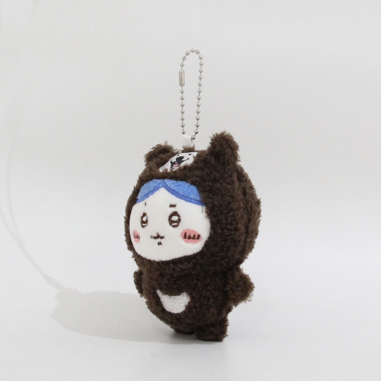 Self deprecating bear Wool+PP cotton plush toy pendant 10x8x4cm