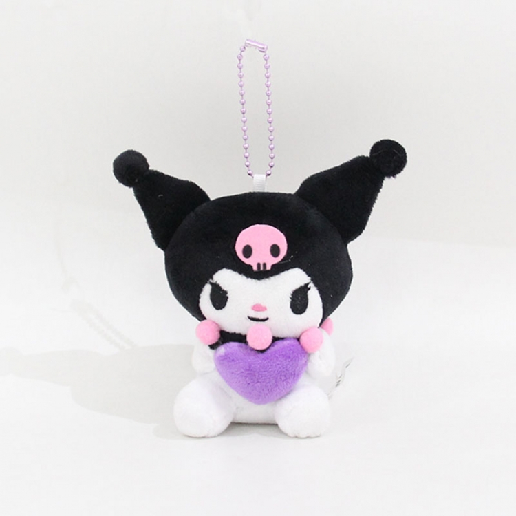 sanrio Crystal ultra soft+PP cotton plush doll small pendant 9x8x5cm price for 10 pcs