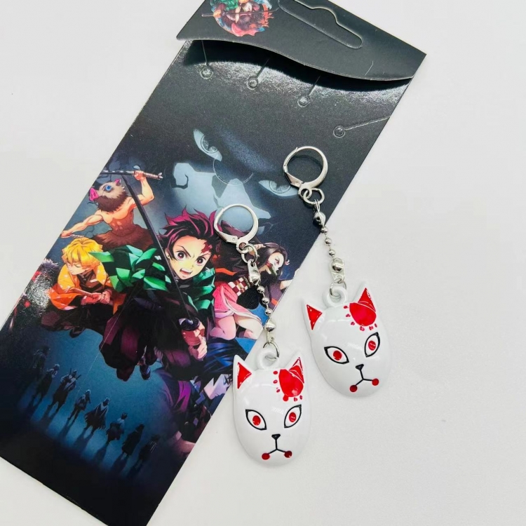 Demon Slayer Kimets Anime peripheral earrings pendant jewelry