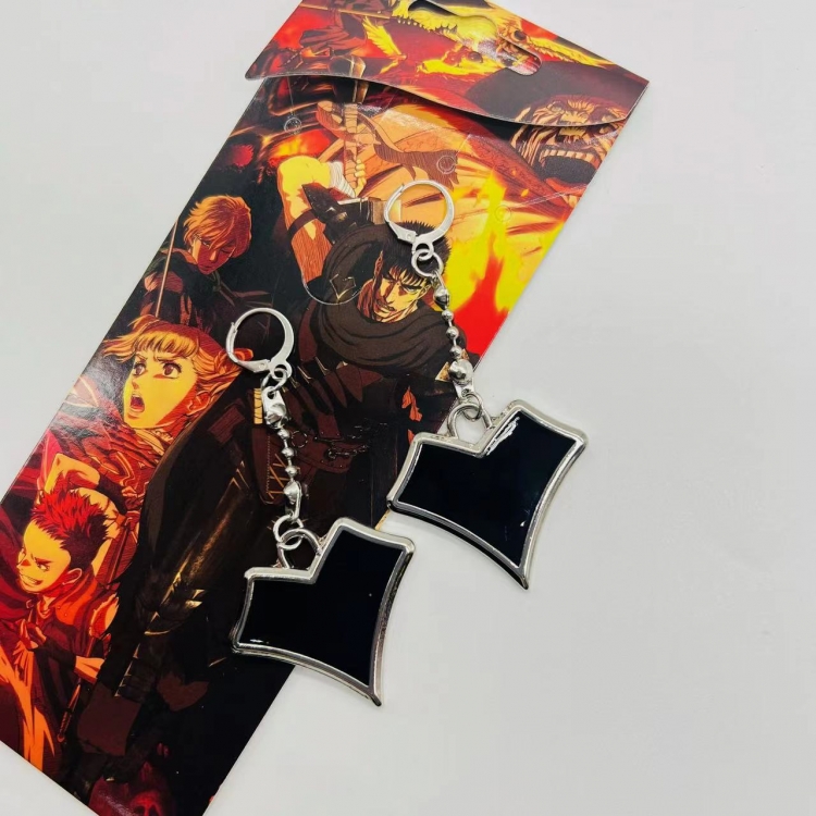 Berserk Anime peripheral earrings pendant jewelry