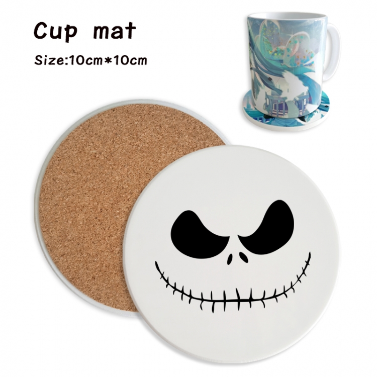 The Nightmare Before Christmas Anime ceramic water absorbing and heat insulating coasters price for 5 pcs