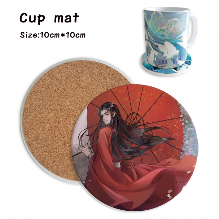 Heaven Official's Blessing Anime ceramic water absorbing and heat insulating coasters price for 5 pcs
