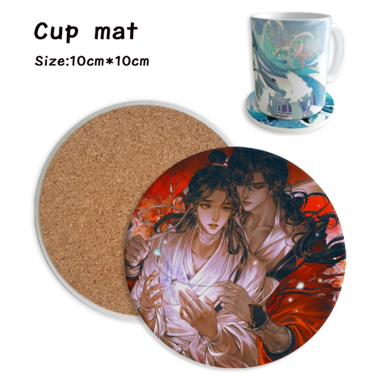 Heaven Official's Blessing Anime ceramic water absorbing and heat insulating coasters price for 5 pcs