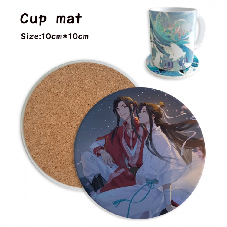 Heaven Official's Blessing Anime ceramic water absorbing and heat insulating coasters price for 5 pcs