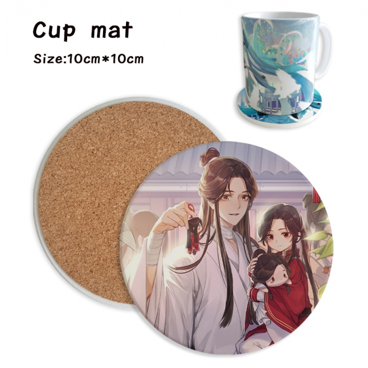 Heaven Official's Blessing Anime ceramic water absorbing and heat insulating coasters price for 5 pcs