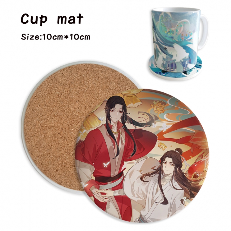 Heaven Official's Blessing Anime ceramic water absorbing and heat insulating coasters price for 5 pcs